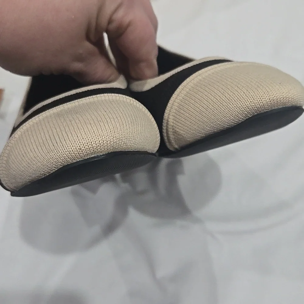 Vivaia Julie Pro Almond Cap Toe Knit Pumps Size 40 NIB - Picture 5 of 10